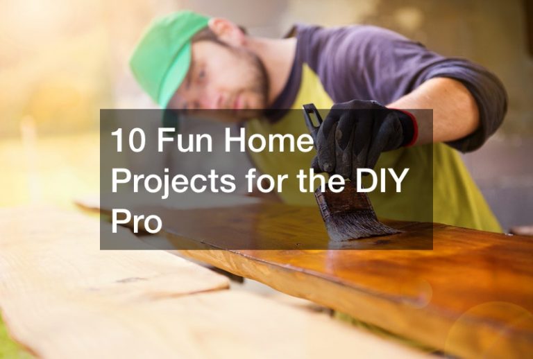 10 Fun Home Projects for the DIY Pro